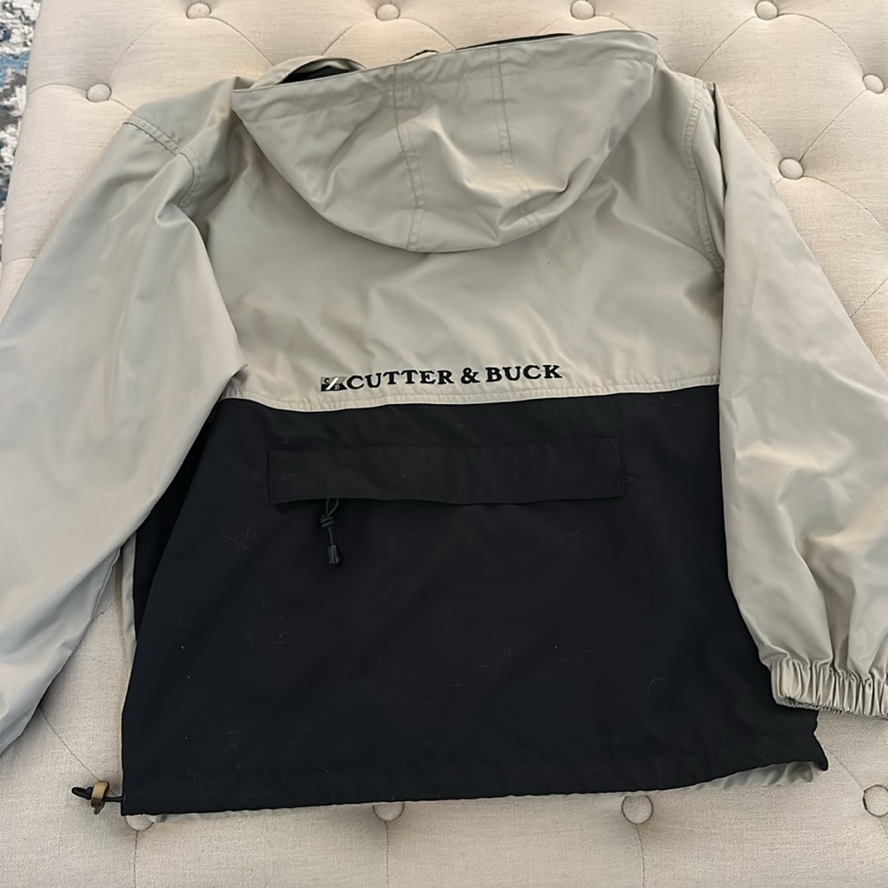 Cutter & Buck Ladies Hooded Pullover Windbreaker Jacket